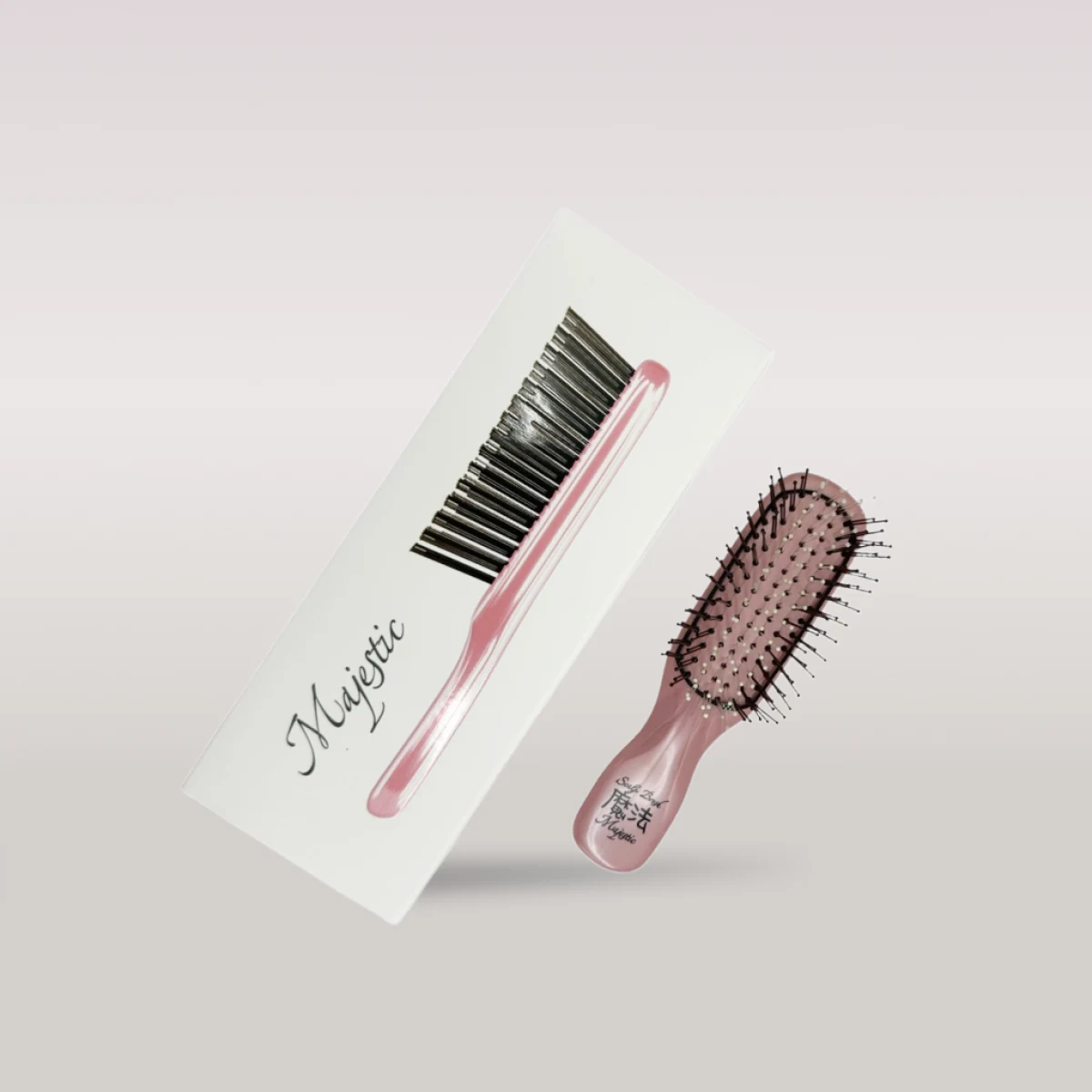 Расчёска Majestic Mini Pastel Pink