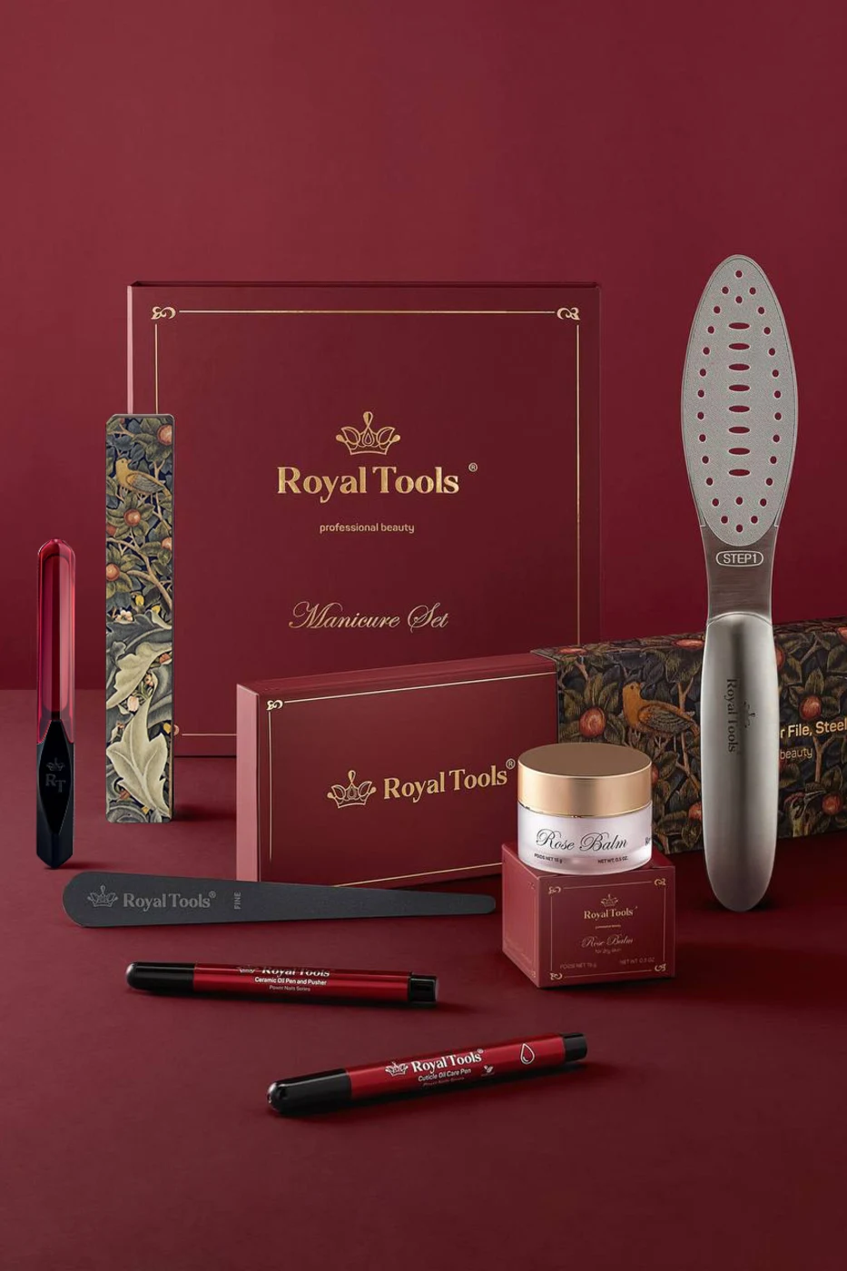 Набор Royal Tools «Полный уход» Premium + Rose Balm