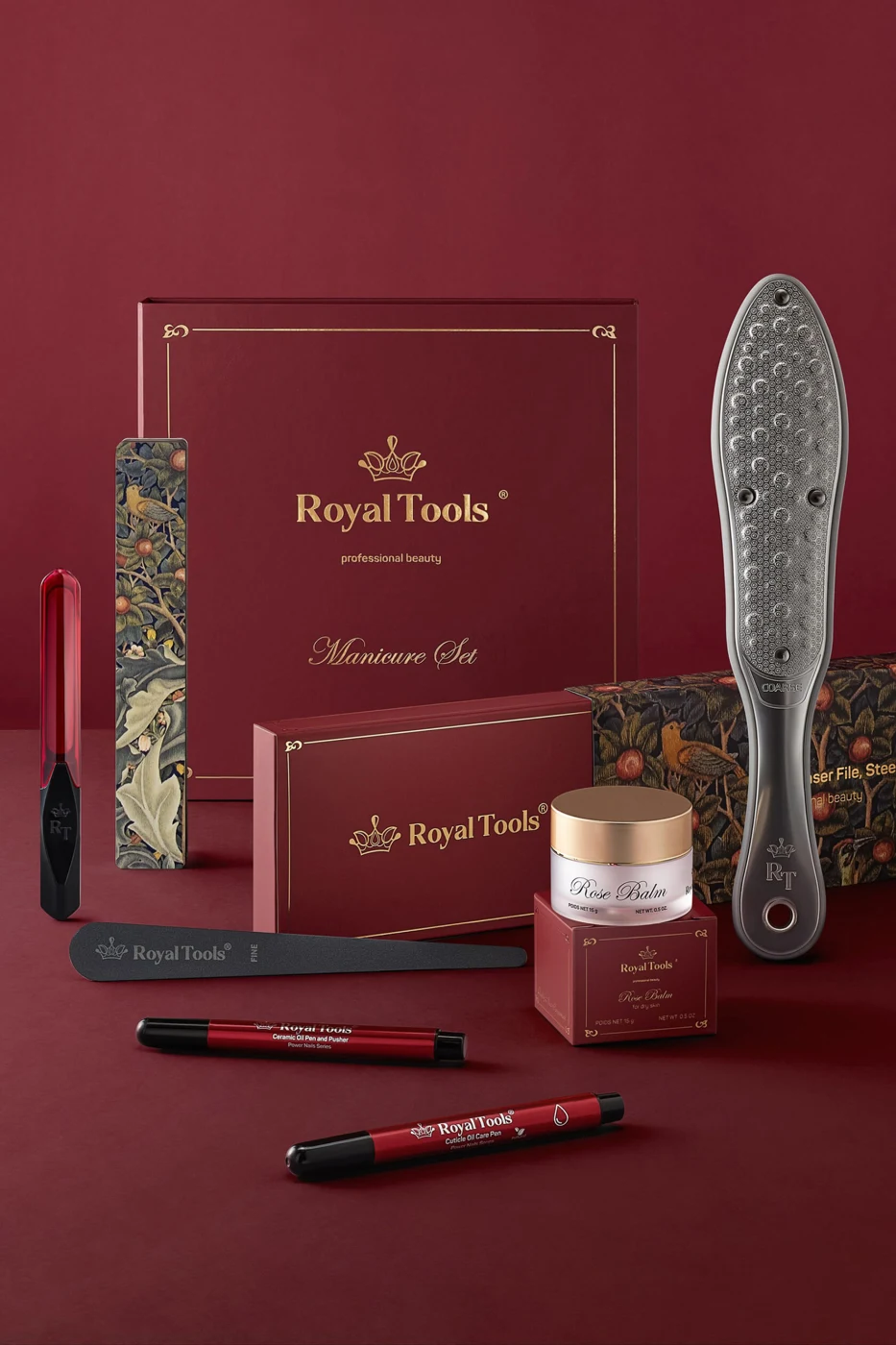 Набор Royal Tools «Полный уход» Silicone + Rose Balm
